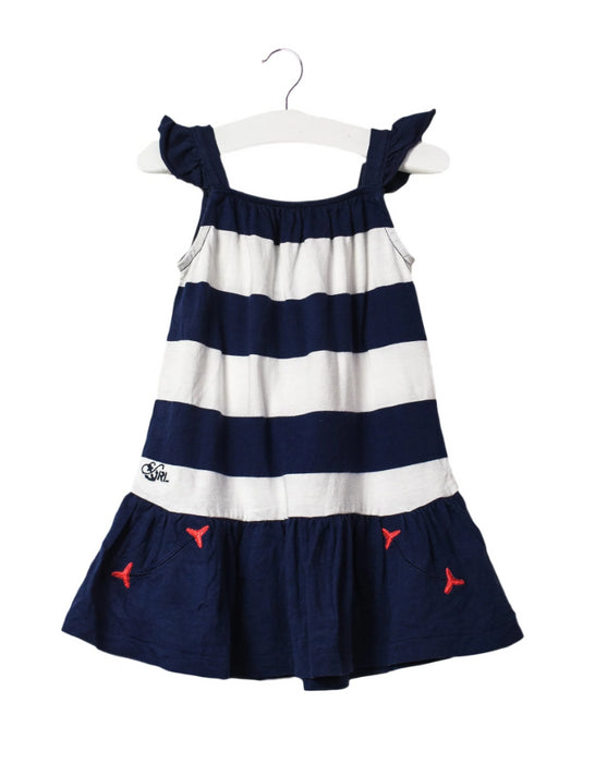 A White Sleeveless Dresses from Ralph Lauren in size 3-6M for girl. (Front View)