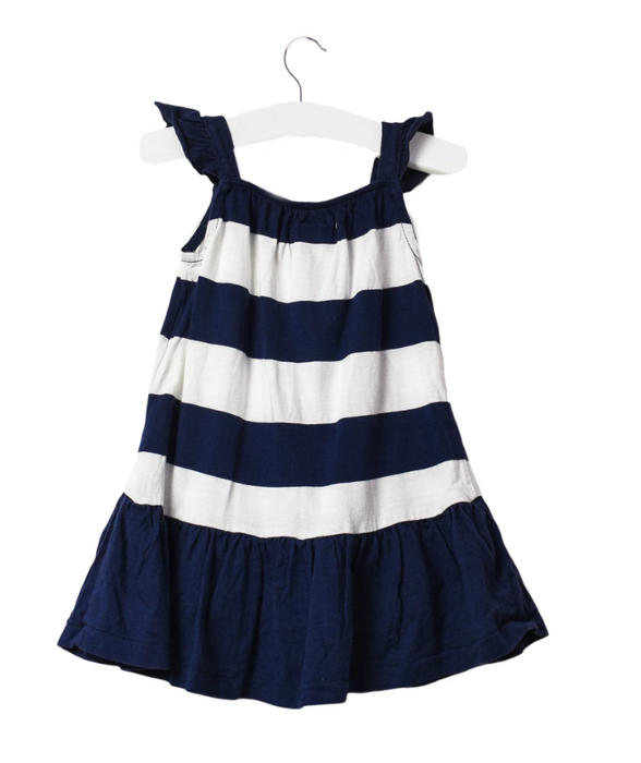A White Sleeveless Dresses from Ralph Lauren in size 3-6M for girl. (Back View)
