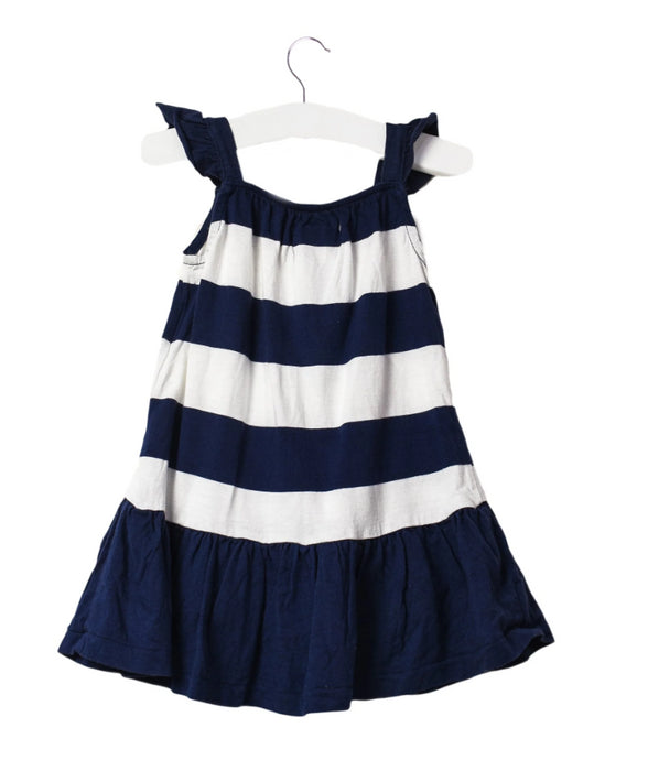A White Sleeveless Dresses from Ralph Lauren in size 3-6M for girl. (Back View)