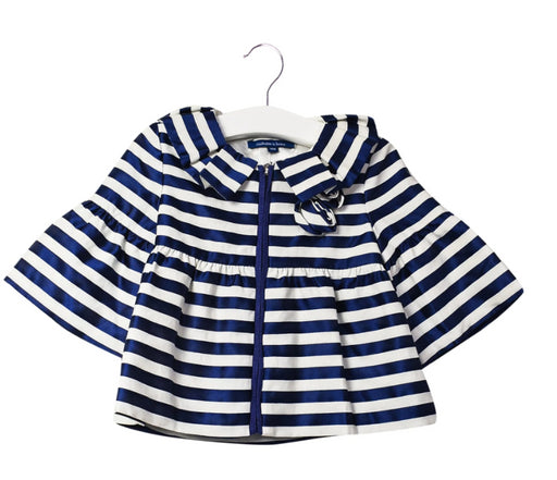 A White Lightweight Jackets from Nicholas & Bears in size 12-18M for girl. (Front View)