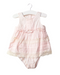 A Pink Bodysuits from Nicholas & Bears in size 3-6M for girl. (Front View)