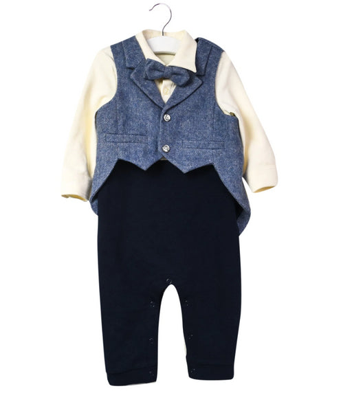 A Multicolour Long Sleeve Jumpsuits from Nicholas & Bears in size 6-12M for boy. (Front View)