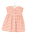 A Pink Short Sleeve Dresses from Petit Bateau in size 6-12M for girl. (Back View)