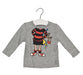 A Grey Long Sleeve Tops from Stella McCartney in size 3-6M for girl. (Front View)