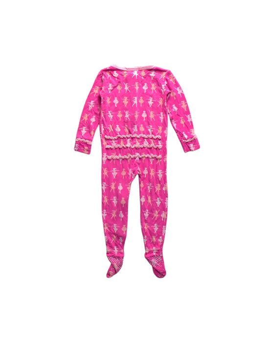 A Pink Onesies from KicKee Pants in size 12-18M for neutral. (Back View)