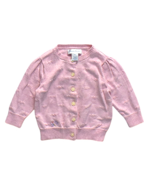 A Pink Cardigans from Ralph Lauren in size 6-12M for girl. (Front View)