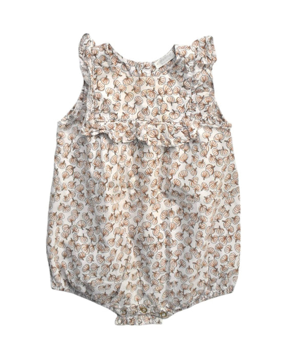 A Multicolour Sleeveless Rompers from Happyology in size 6-12M for girl. (Front View)