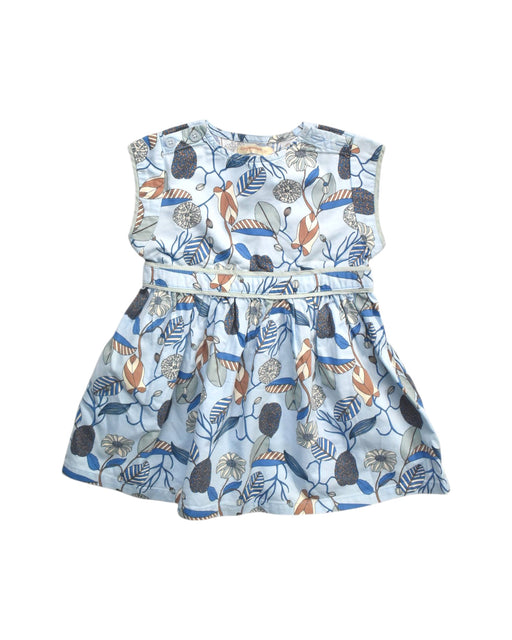A Multicolour Sleeveless Dresses from Gingersnaps in size 2T for girl. (Front View)