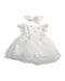 A White Dress Sets from Beau KID in size 0-3M for girl. (Front View)