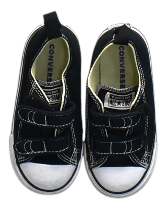 A Black Sneakers from Converse in size 3T for neutral. (Back View)