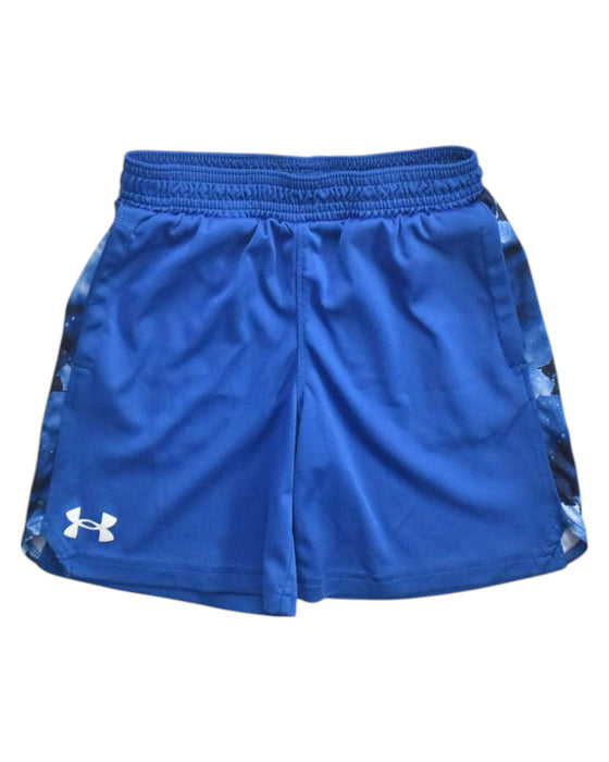 A Blue Active Shorts from Under Armour in size 5T for boy. (Front View)
