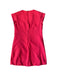 A Red Short Sleeve Dresses from bloomB in size 10Y for girl. (Back View)
