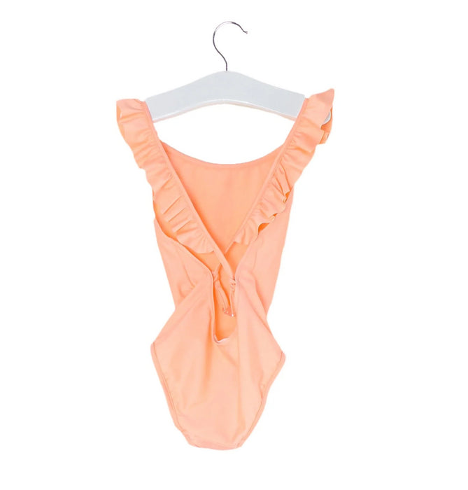 A Orange Swimsuits from Bonpoint in size 4T for girl. (Back View)