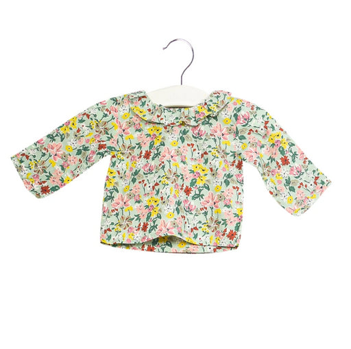 A Green Long Sleeve Tops from Bonpoint in size 0-3M for girl. (Front View)