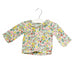 A Green Long Sleeve Tops from Bonpoint in size 0-3M for girl. (Front View)