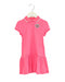 A Pink Short Sleeve Dresses from Petit Bateau in size 4T for girl. (Front View)