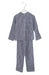 A Navy Pyjama Sets from Petit Bateau in size 10Y for boy. (Front View)
