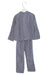 A Navy Pyjama Sets from Petit Bateau in size 10Y for boy. (Back View)