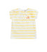 A Yellow Short Sleeve T Shirts from Bonpoint in size 6-12M for girl. (Front View)