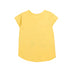 A Yellow Short Sleeve T Shirts from Bonpoint in size 4T for girl. (Back View)