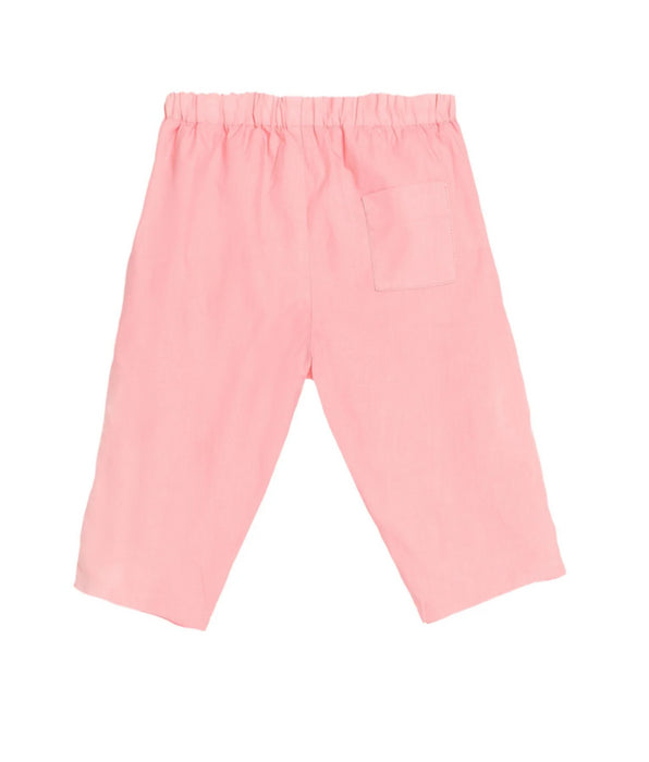 A Pink Casual Pants from Bonpoint in size 3-6M for girl. (Back View)