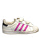 A White Sneakers from Adidas in size 3T for neutral. (Front View)