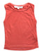 A Red Sleeveless T Shirts from Chateau de Sable in size 4T for neutral. (Front View)