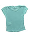 A Teal Short Sleeve T Shirts from Chateau de Sable in size 4T for girl. (Back View)