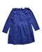 A Blue Long Sleeve Dresses from Chateau de Sable in size 4T for girl. (Front View)