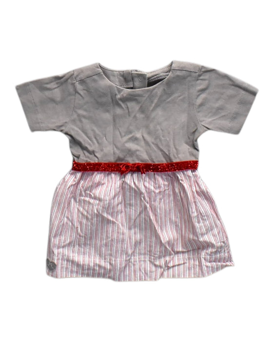 A Grey Dress Sets from Chateau de Sable in size 0-3M for girl. (Front View)
