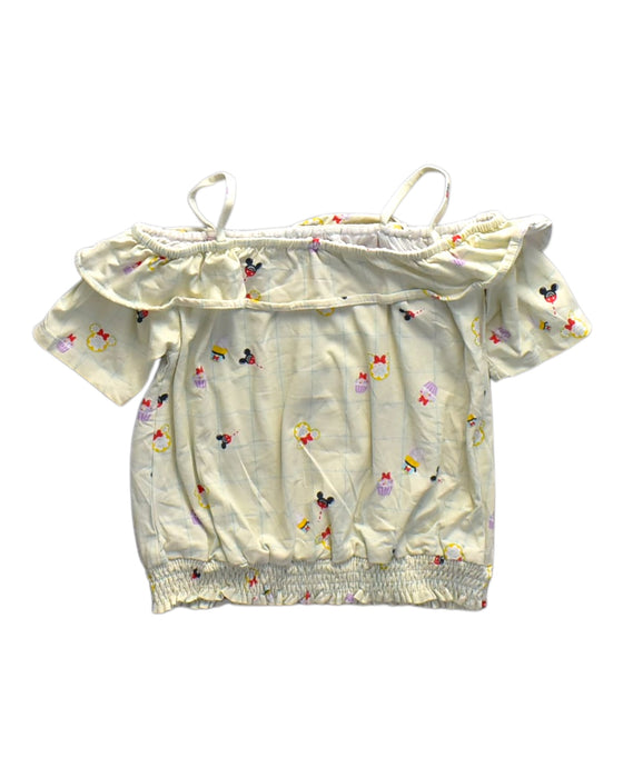 A Multicolour Short Sleeve Tops from Disney X Elly in size 6T for girl. (Front View)