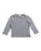A Grey Long Sleeve Tops from Chateau de Sable in size 4T for neutral. (Front View)
