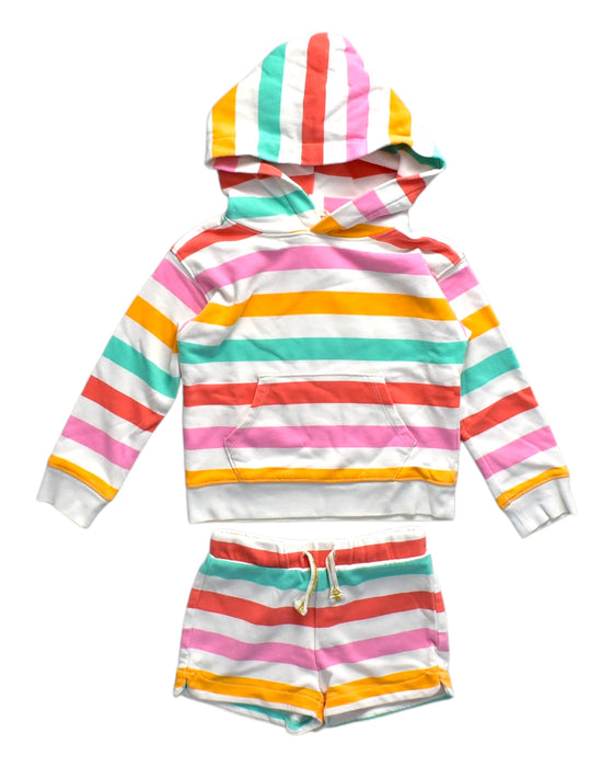 A Multicolor Shorts Sets from Crewcuts in size XXS for neutral. (Front View)