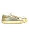 A Gold Sneakers from Old Soles in size 5T for neutral. (Front View)