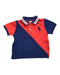 A Red Short Sleeve Polos from Ralph Lauren in size 6-12M for neutral. (Front View)