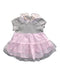 A Grey Dress Sets from Chateau de Sable in size 0-3M for girl. (Front View)