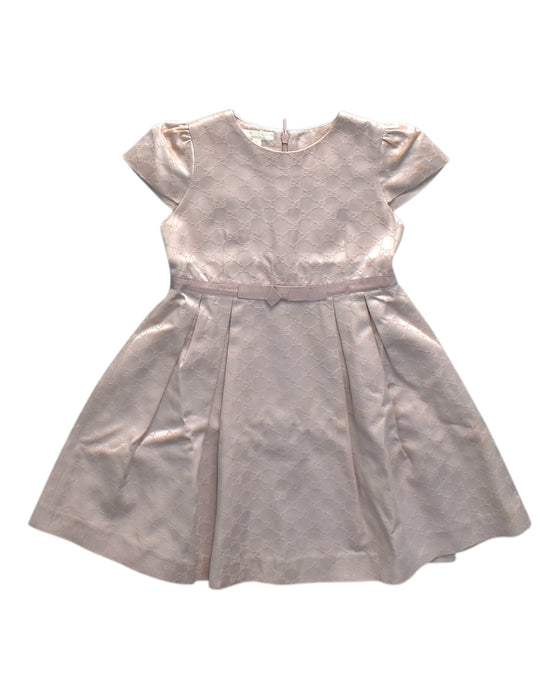 A Pink Short Sleeve Dresses from Gucci in size 3T for girl. (Front View)