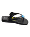 A Black Flip Flops from Havaianas in size 18-24M for neutral. (Front View)