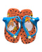 A Blue Sandals from Havaianas in size 3T for neutral. (Back View)