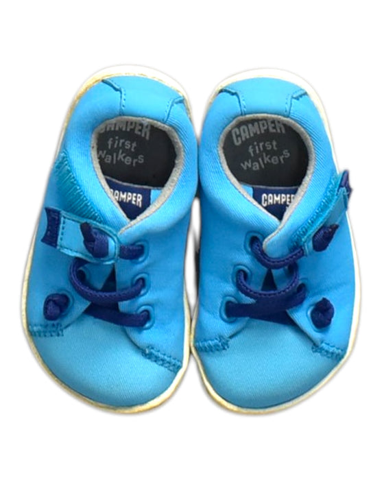 A Blue Sneakers from Camper in size 12-18M for neutral. (Back View)