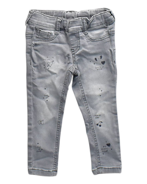 A Grey Jeans from Mothercare in size 18-24M for girl. (Front View)
