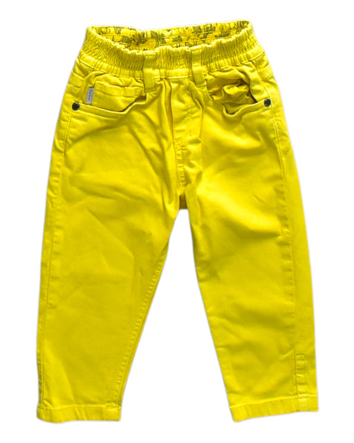 A Yellow Casual Pants from Paul Smith in size 2T for neutral. (Front View)