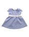 A Blue Short Sleeve Dresses from Emporio Armani in size 6-12M for girl. (Front View)