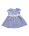 A Blue Short Sleeve Dresses from Emporio Armani in size 6-12M for girl. (Back View)