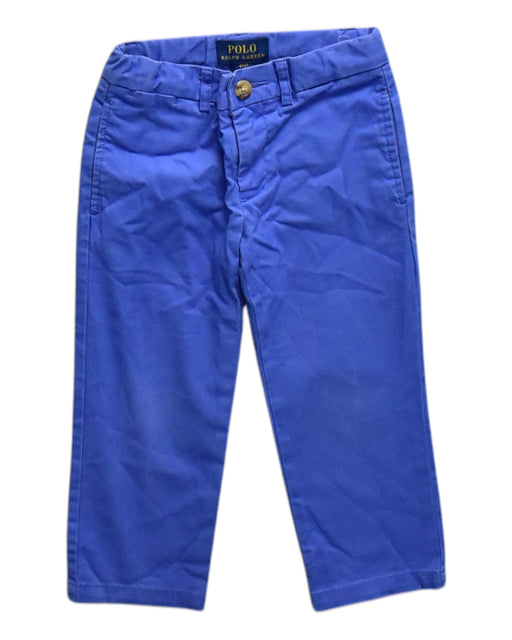 A Blue Casual Pants from Polo Ralph Lauren in size 2T for boy. (Front View)