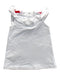 A White Sleeveless Tops from Monnalisa in size 6-12M for girl. (Back View)
