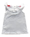 A White Sleeveless Tops from Monnalisa in size 6-12M for girl. (Back View)