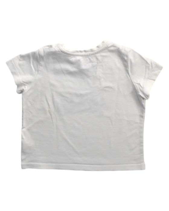 A White Short Sleeve T Shirts from Marie Chantal in size 18-24M for girl. (Back View)