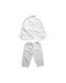 A White Pyjama Sets from The Little White Company in size 18-24M for boy. (Back View)