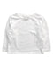 A White Long Sleeve Tops from The Little White Company in size 18-24M for girl. (Front View)